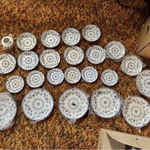 1940s Viking blue vintage China